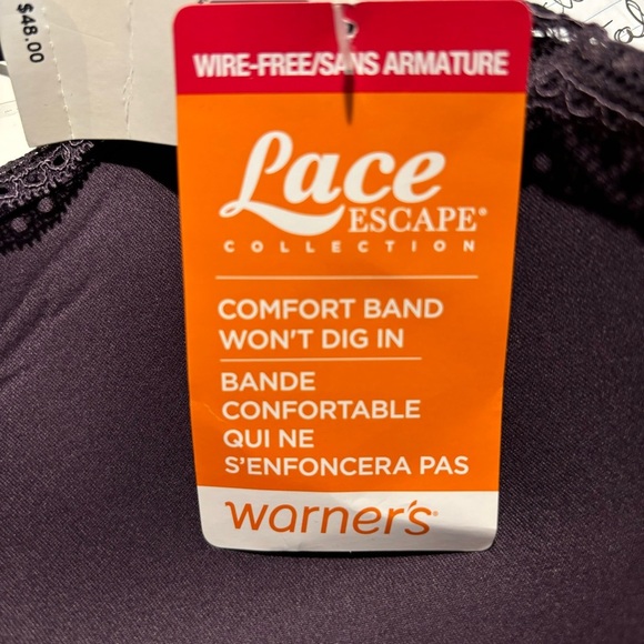 WONDERBRA Sz 36DD Lace Escape No Dig In Comfort Band No Underwire Padded Bra NEW - Picture 11 of 11